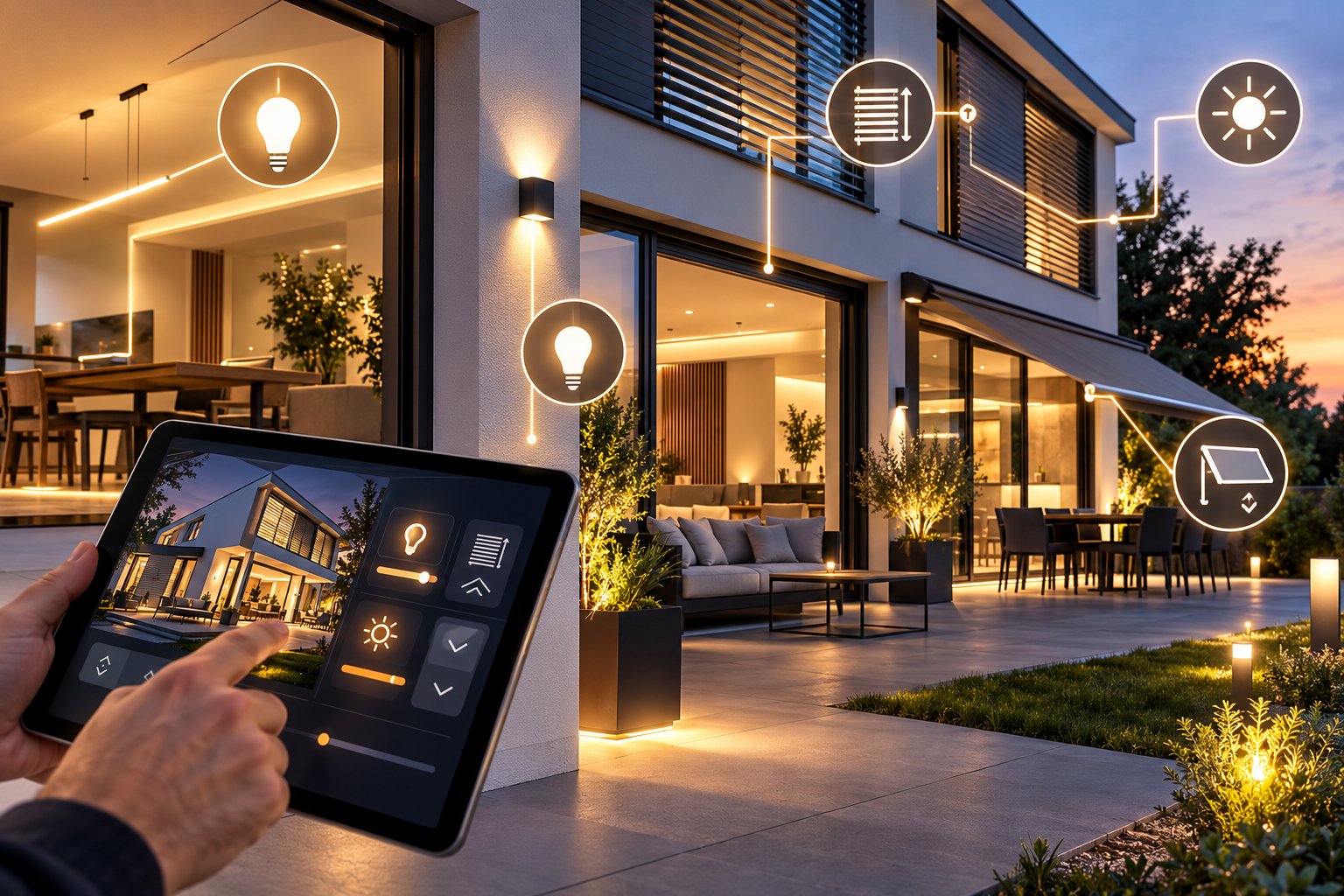 Licht & Beschattung – Komfort intelligent gesteuert
